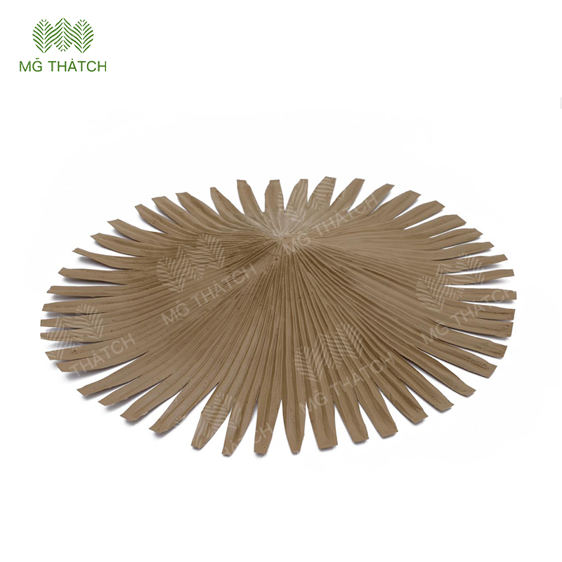 Plastic Artificial Palapa Tiki Thatch Synthetic Chinese Thatch Palms for Roof