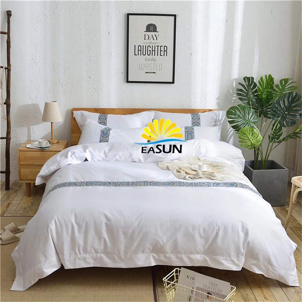 Luxury Bed Comforters Cotton Hospital Blankets Duvet Cover White Quilted Bedspread Sets