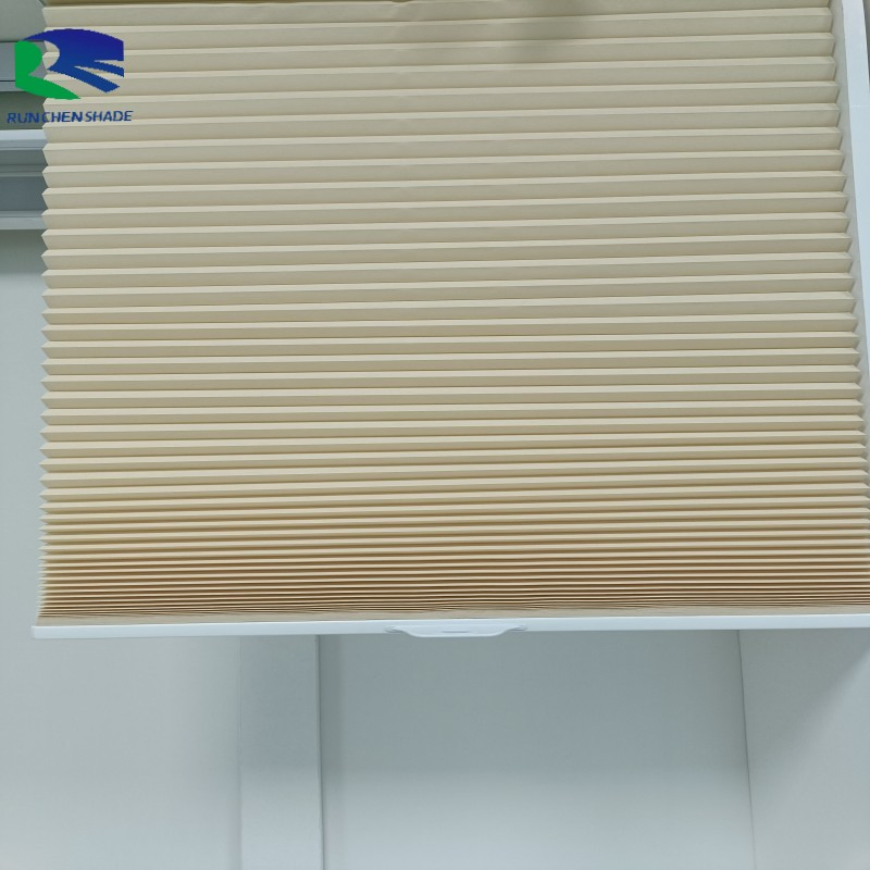 Cordless Light Filtering Cellular Shade Pleated Honeycombs Shade for Office