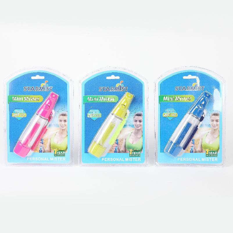 Starmist Colored Ultra Fine Mist Boston Plastic Spray Bottles