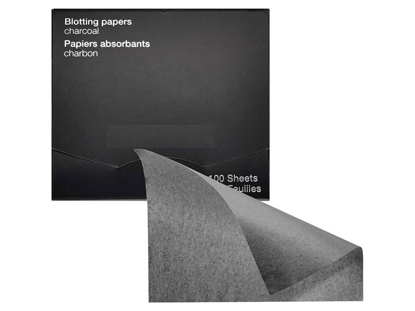 Disposable Bamboo Charcoal Black Blotting Paper