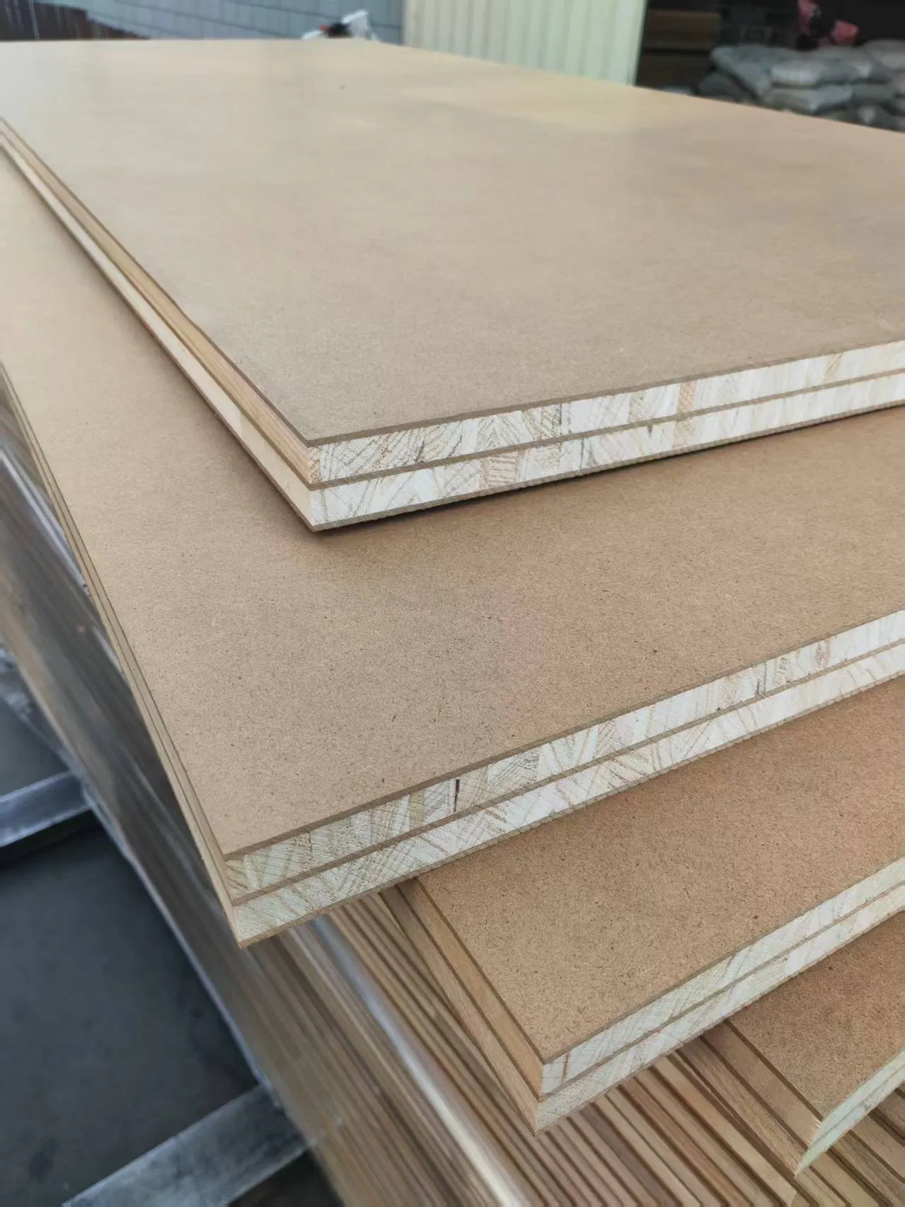 New Design Blockboard Solid Wood Core MDF 40mm for Door
