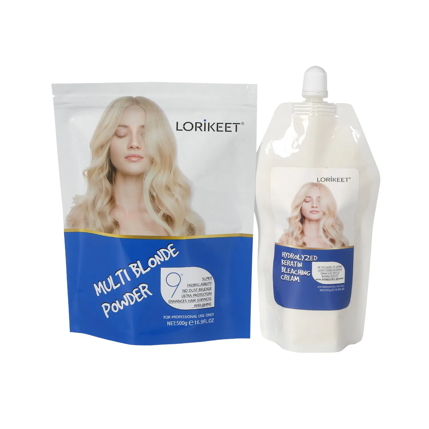 Free Samples Best Quality Professional Ammonia-Free Organic Plant Formula Hair Bleaching Powder