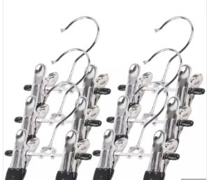 Metal Boot Hanger with Adjustable Clamps Multifunctional Shoe Hanger