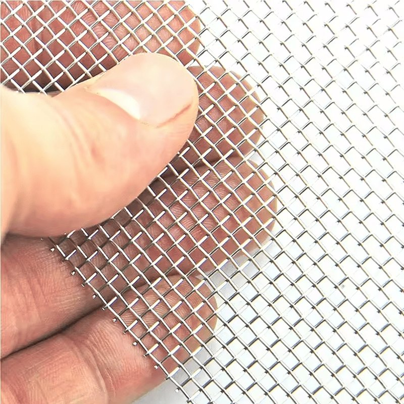 Customized Hot Sale Manufacture Customization Professional Metal Stainless Steel Decorative Woven Wire Mesh Frame Mesh
