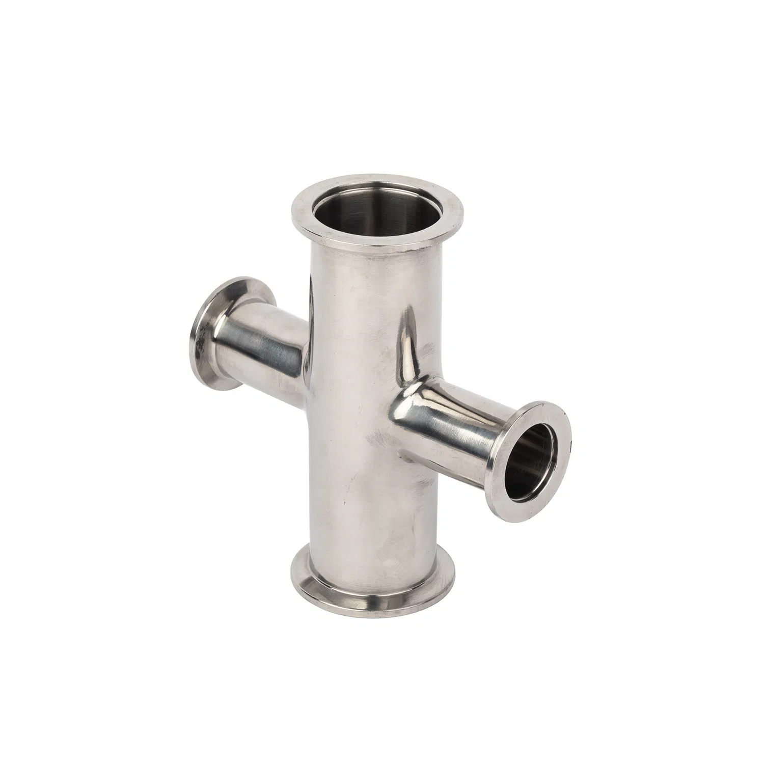 Kf Vacuum Stainless Steel Cross