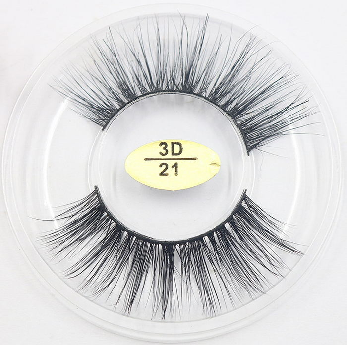 1 Box 3D Mink Eyelashes Extensions Long Natural Mink False Eyelashes Hand Made for Beauty