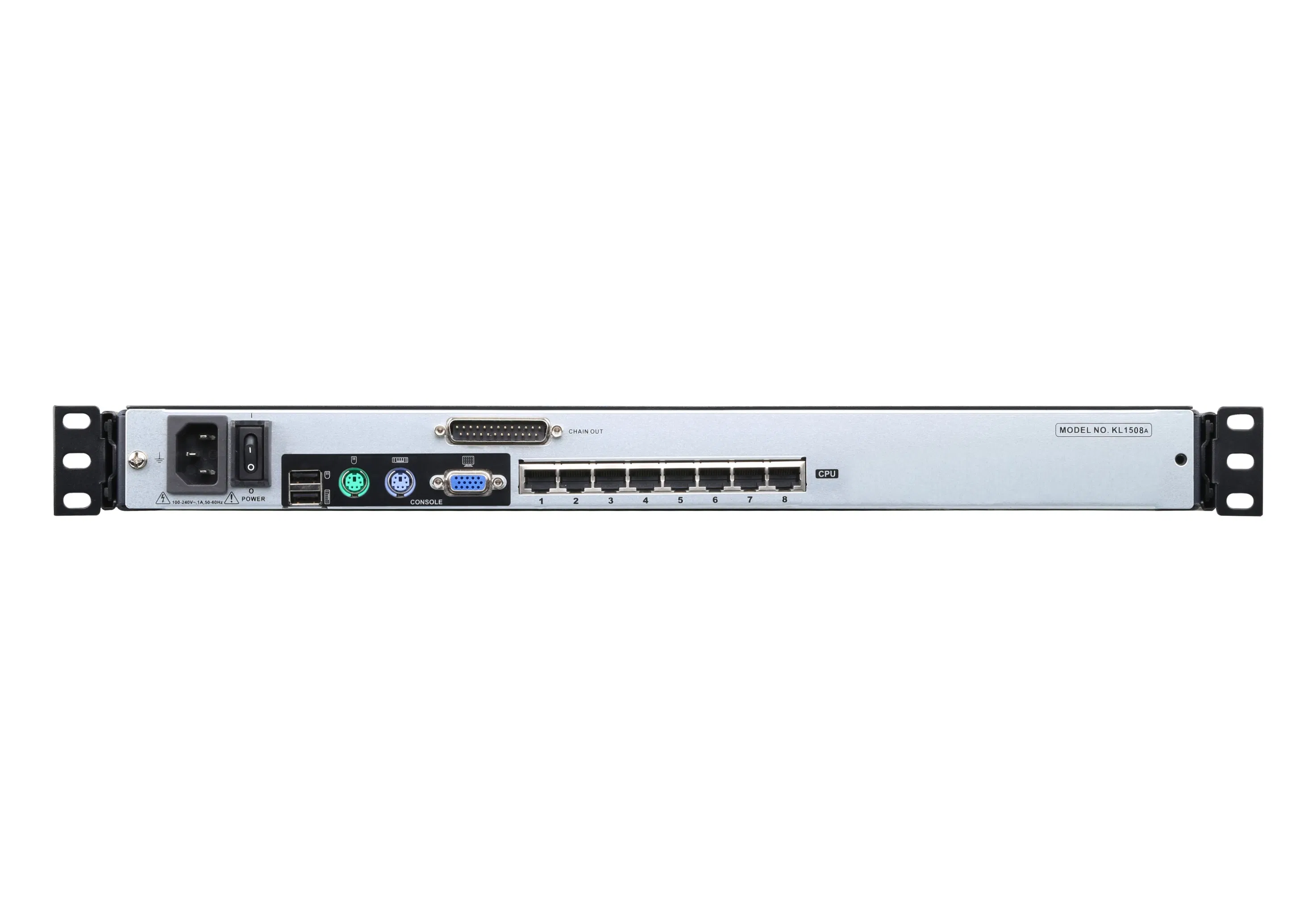 KVM-коммутатор ATEN KL1508AiM 8 портов с LCD