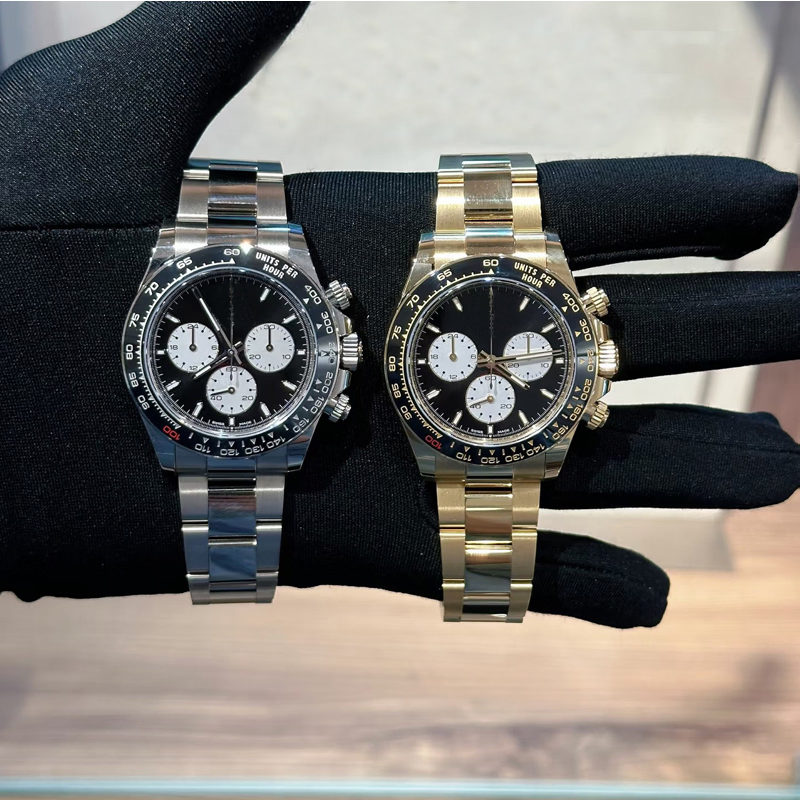 5A Top-Level Replica 4131 Movement Fully Automatic Mechanical Swiss Men's Business Watch 904L Stainless Steel Sapphire Mirror 1-1 18K Gold