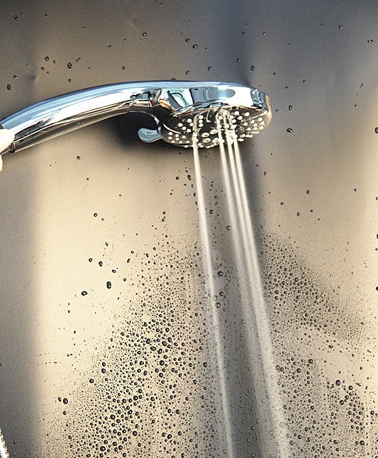 Luxury Micro Bubble Shower Head with Full Chrome Finish