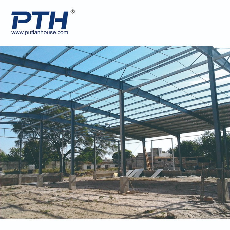 Large Span Low Cost Prefabricated Metal Barn