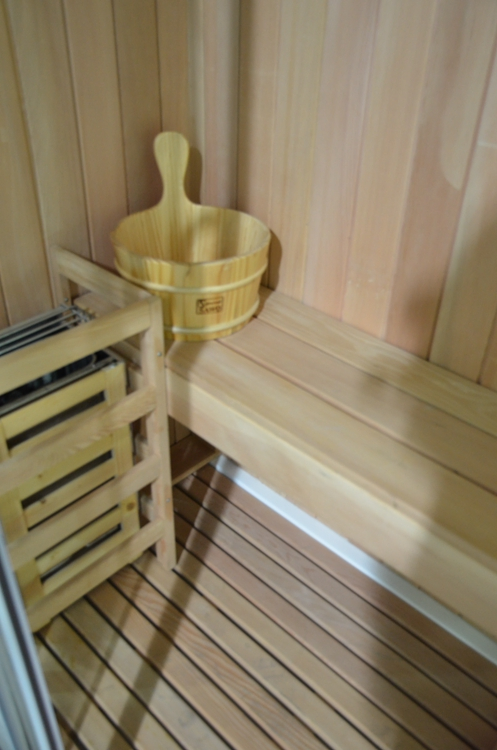 Парная кабина с парообразователем и контролем температуры