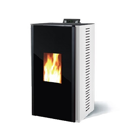 Современная пеллетная печь с дистанционным управлением