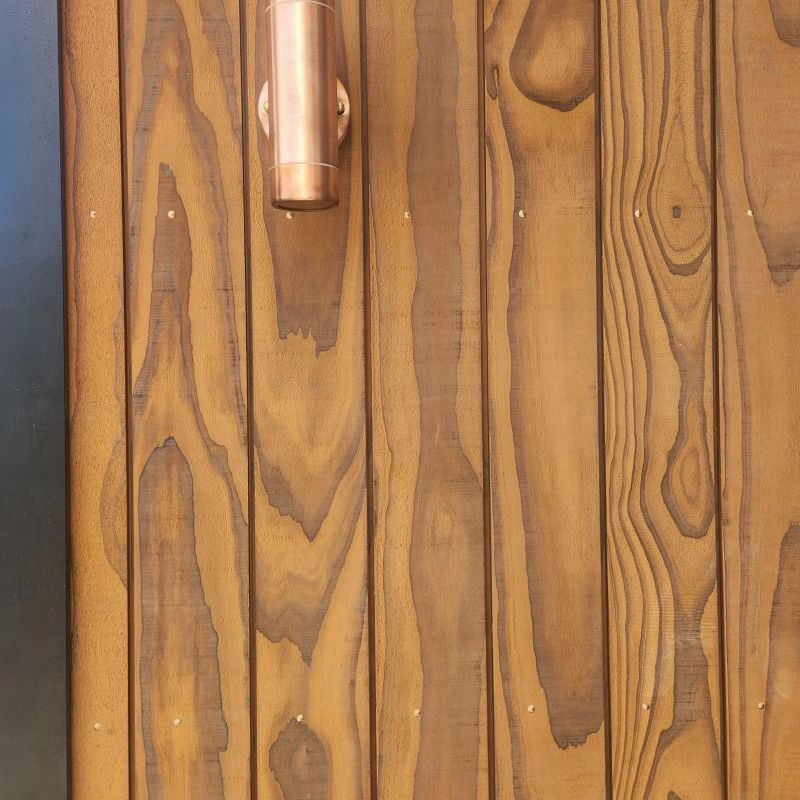 Clear Grade Big Wider 190mm Thermowood New Zealand Radiata Pine Wall Panels