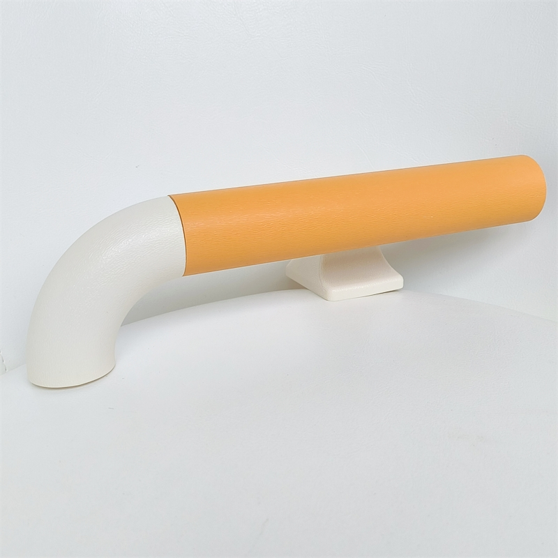 38 PVC Round Shape Hospital Safety Wall Mounted Handrail