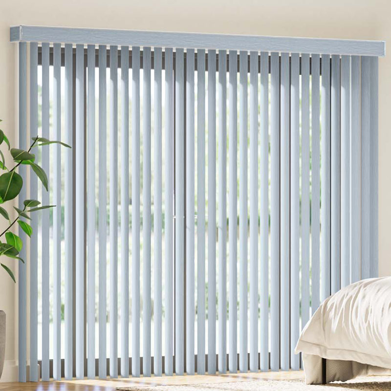 High Grade Home Decoration 3.5 Inch Vertical Blinds 88.9mm Slats Factory