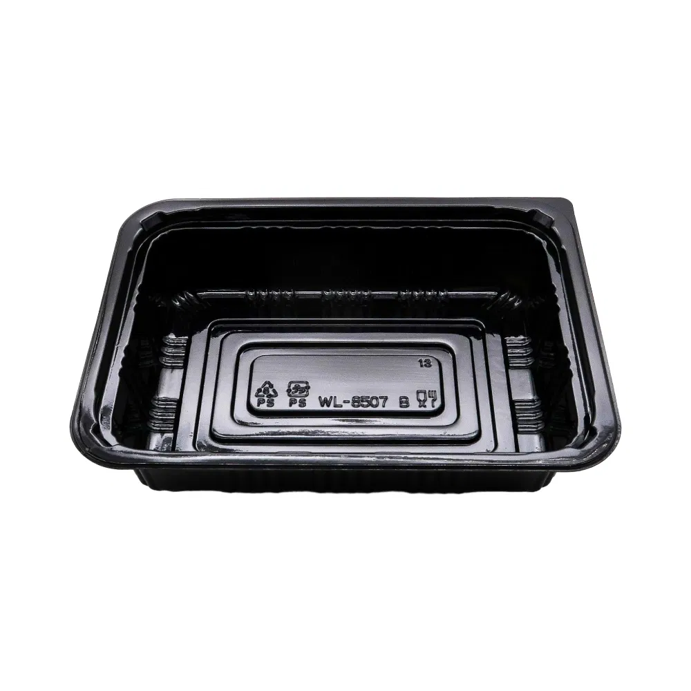Factory Wholesale Eco Friendly Takeaway Plastic Food Container Disposable Microwave Takeout Togo Lunch Disposable Packaging Box