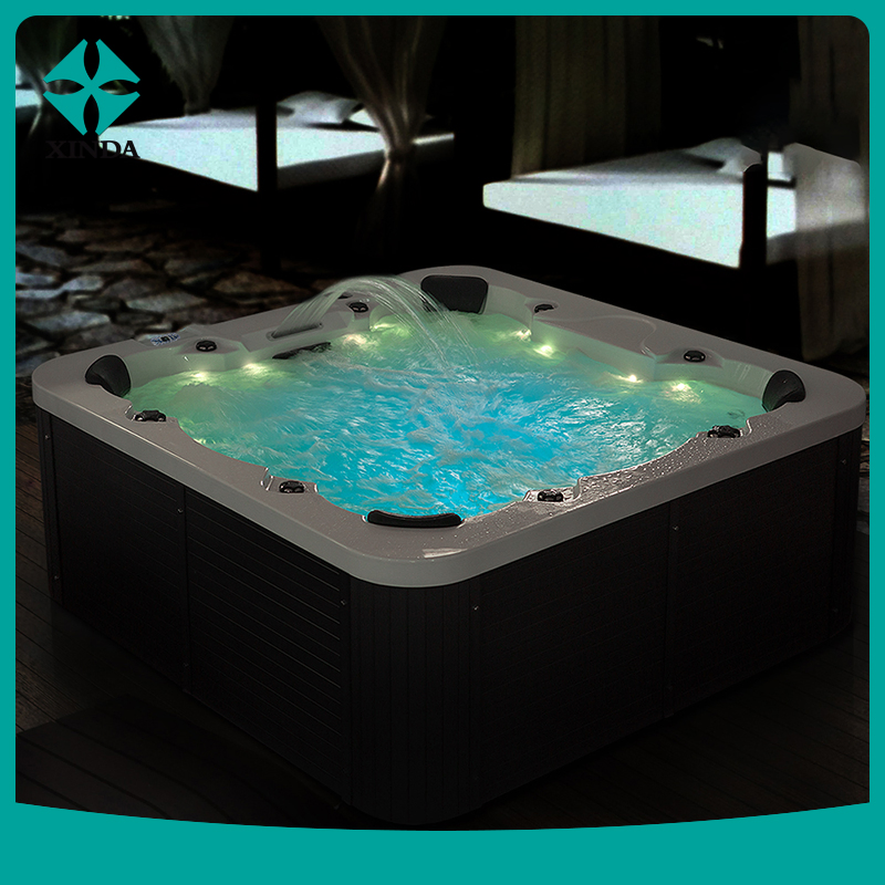 OEM Customize Colour Outdoor Acrylic SPA Bath Tub Massage Big Swim Pool Hot Tub Jacuzy