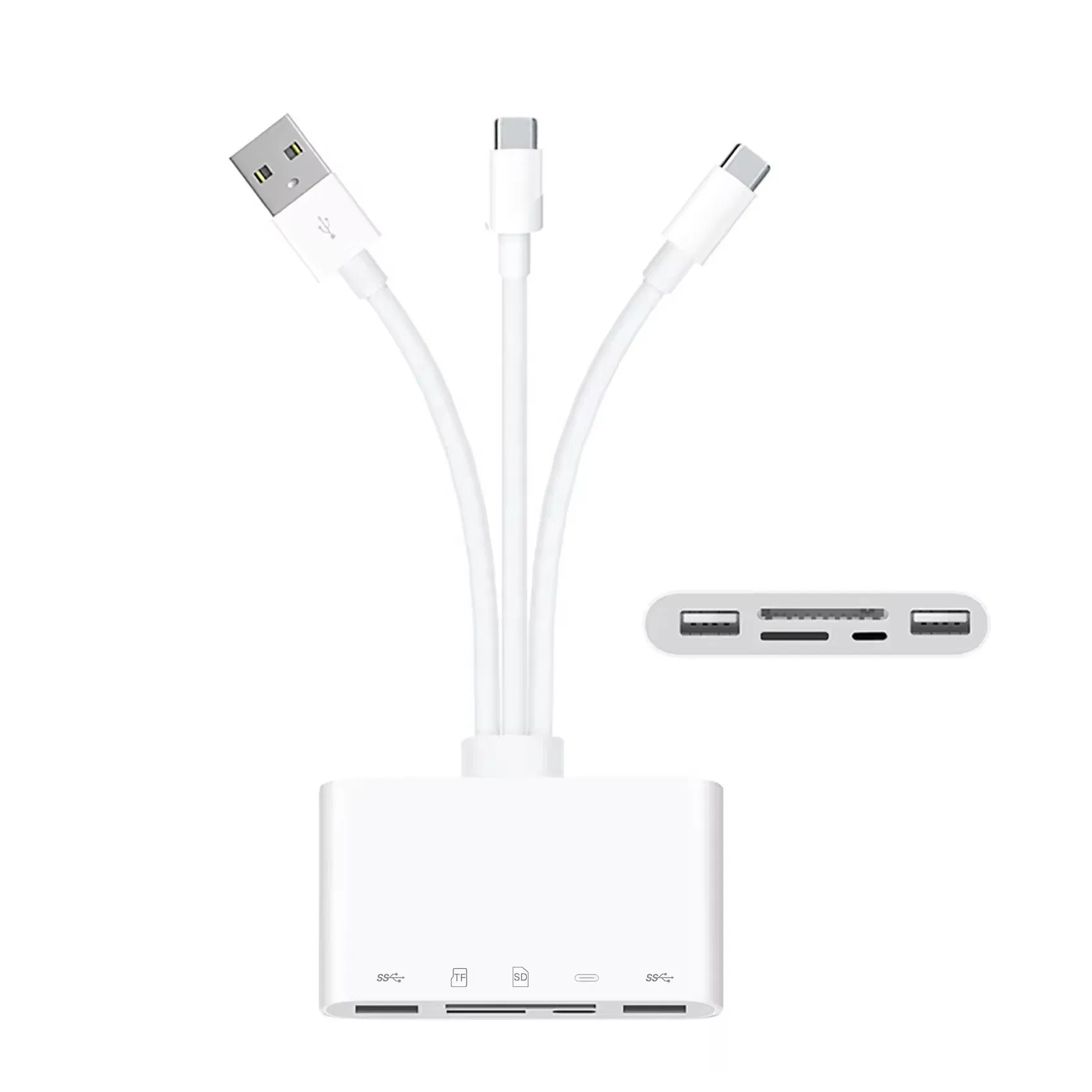 Кард-ридер USB OTG адаптер для телефона