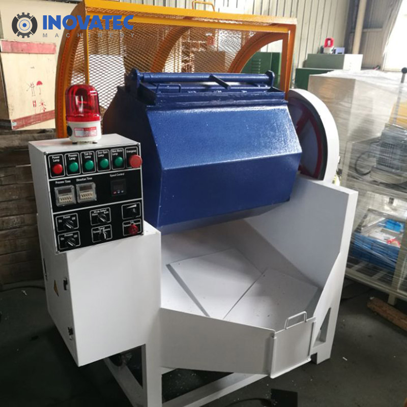 Easy-to-Use 300L Economic Rotary Barrel Tumbling Machine China Manufacturer