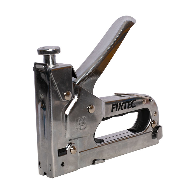 Fixtec Multi-Function Manual Woodworking Tools Heavy Duty Metal Iron Staple Gun