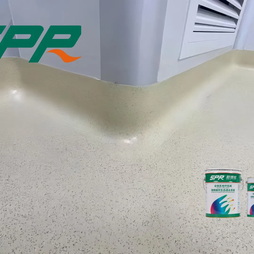 Epoxy Coating Terrazzo Elite Decorative Floor Paint for Indoor Mall Metro Airport Hospital