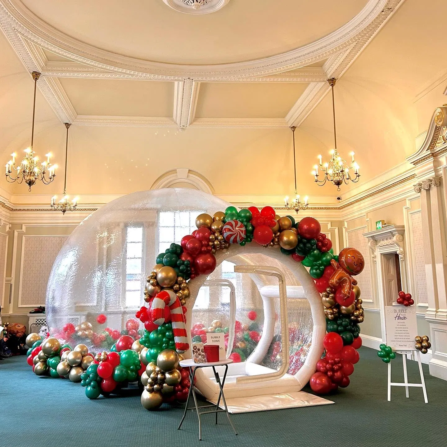 Commercial Grade Kid Party PVC Bubble House with Blower&Pump Tranpoline