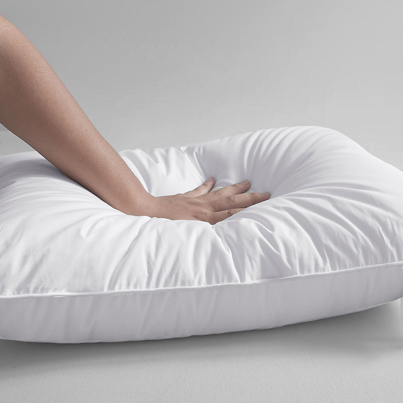 High-Support Dual-Side Hypoallergenic Pillow Machine Washable Neck Care Pillow Insert