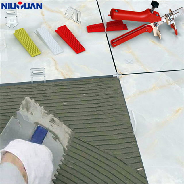 Niu Yuan Cheap Price Concrete Plastic 1mm 1.5mm 2mm 3mm Tile Spacer for Tile Construction