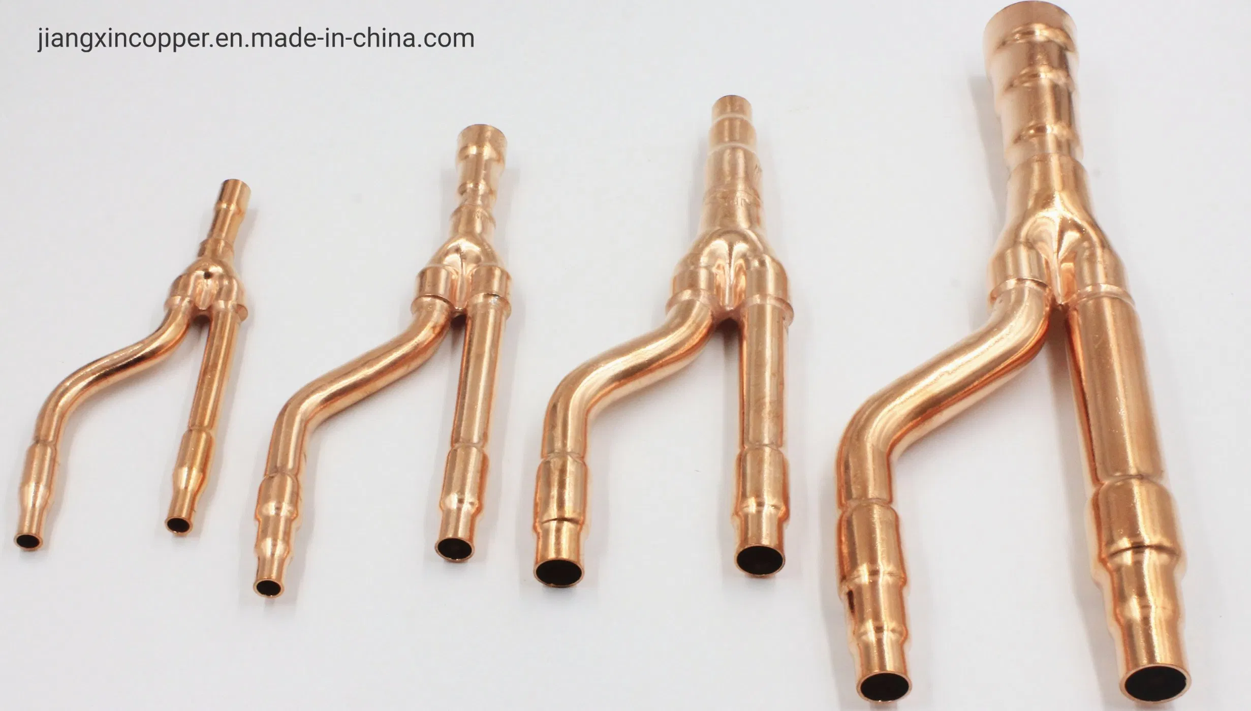 Air Conditioner Parts Refrigeration Pipe Copper Disperse Fitting