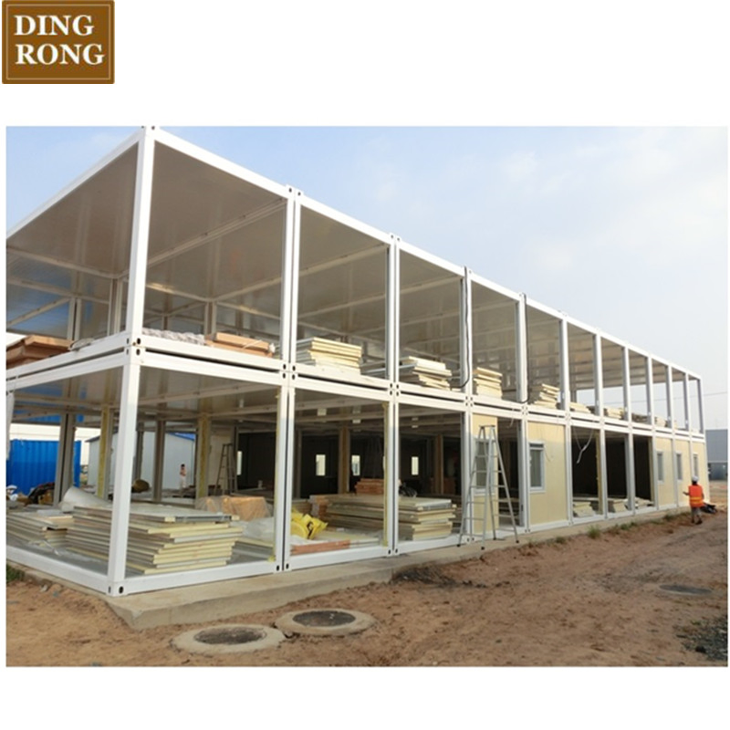 Container Prefab Steel Structure Office/Hotel Prefabricated Apartments Building