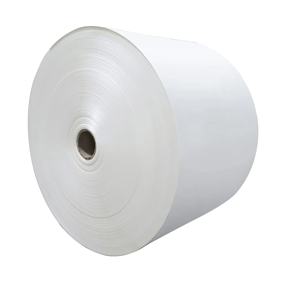 Raw Recycled Material Paper Roll for Paper Cups PE Coating Paper Rolls for Coffee Cup Making