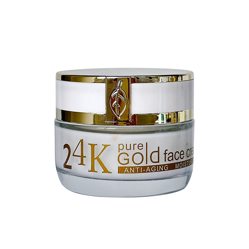 Skin Care 24K Gold Collagen Firming Day Cream Lifting Moisturizing Cream with Hyaluronic Acid