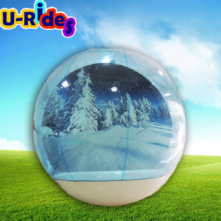 Inflatable Snow Globe Tent for Christmas