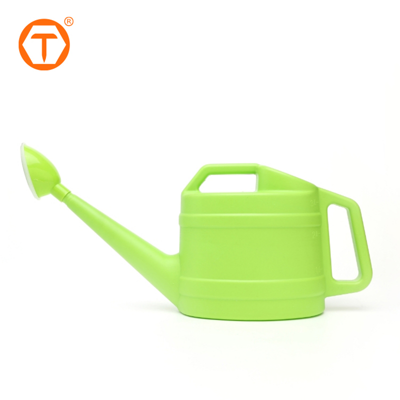 Premium Indoor Outdoor Garden Tools Easy Grip 3L Long Spout PE Plastic Watering Can for Flower Plants