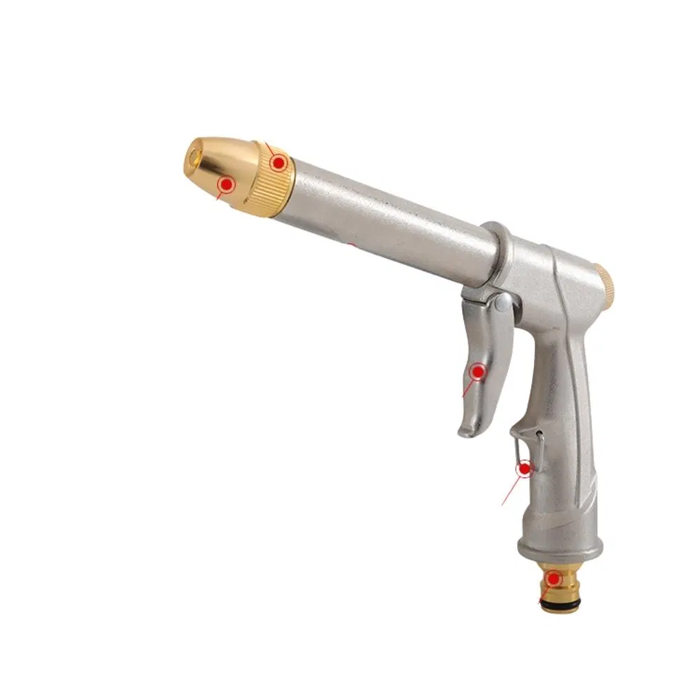 Heavy Duty Metal Spray Garden Hose Nozzle Rotating Bl19502