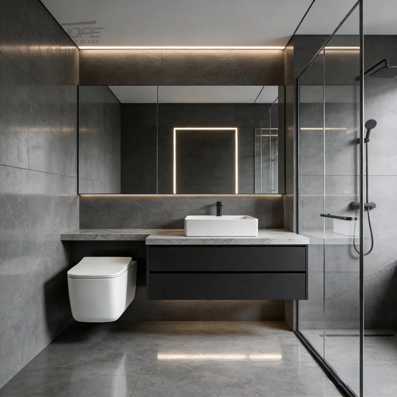 Modern Bathoom Easy to Clean White Glaze Cheap and High Quality Toilet