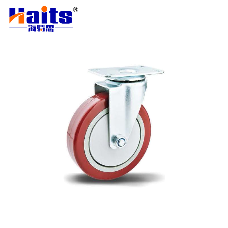 Heavy Duty Swivel Caster Low Profile Design 360 Smooth Rotation Reduced Maintenance