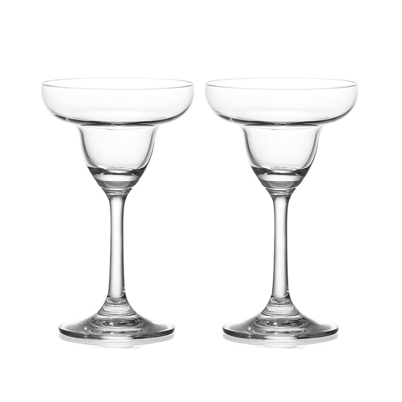 Factory Supply Wedding Party Gift Unique Kitchen Bar Vintage Martni Art Deco Cup Ribbed Goblet Cocktail Glass