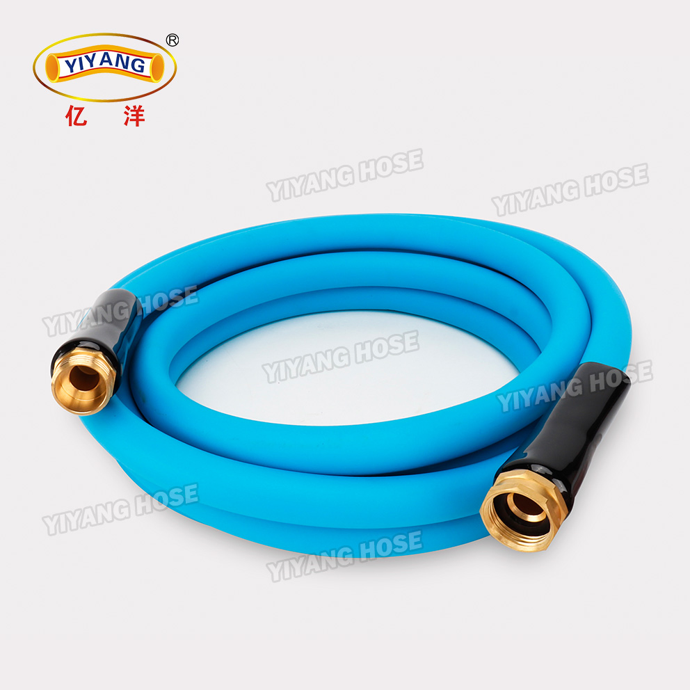 Heavy-Duty 5/8 Inch PVC Garden Hose with Custom Brass Fittings