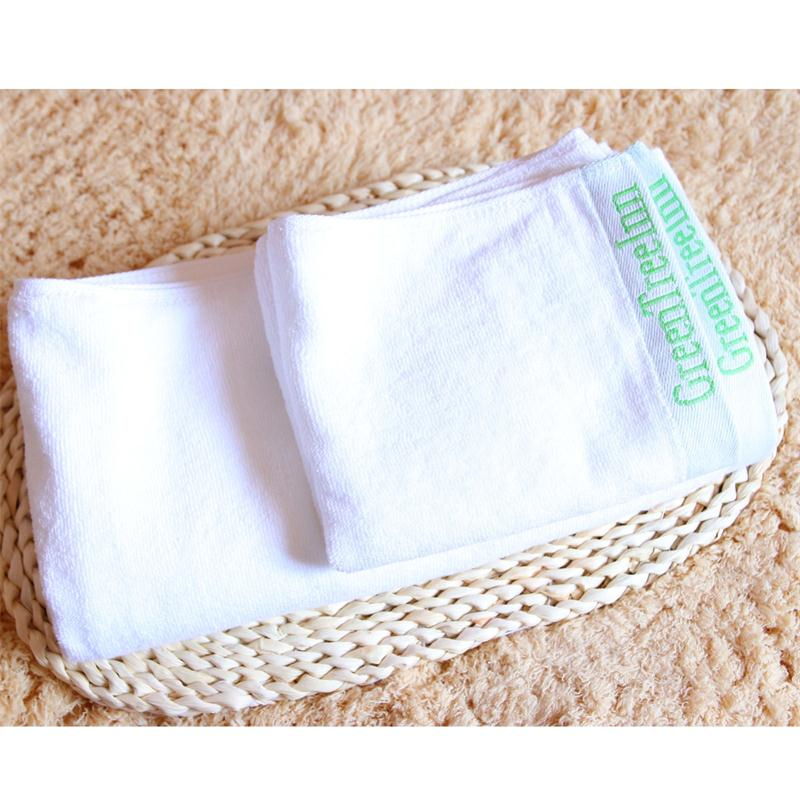 Hotel High Quality Hand Towel White Bath Face Towel