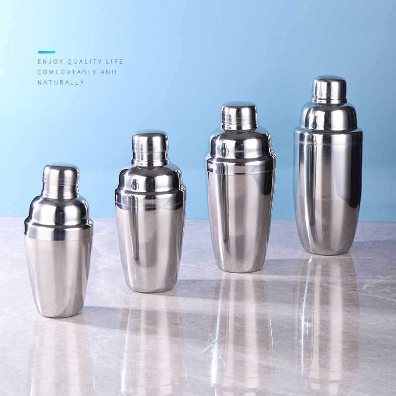 Grade Stainless Steel Wine Shaker with Different Sizes Stainless Steel Bar Wine Shaker Hot Selling Martini Shaker