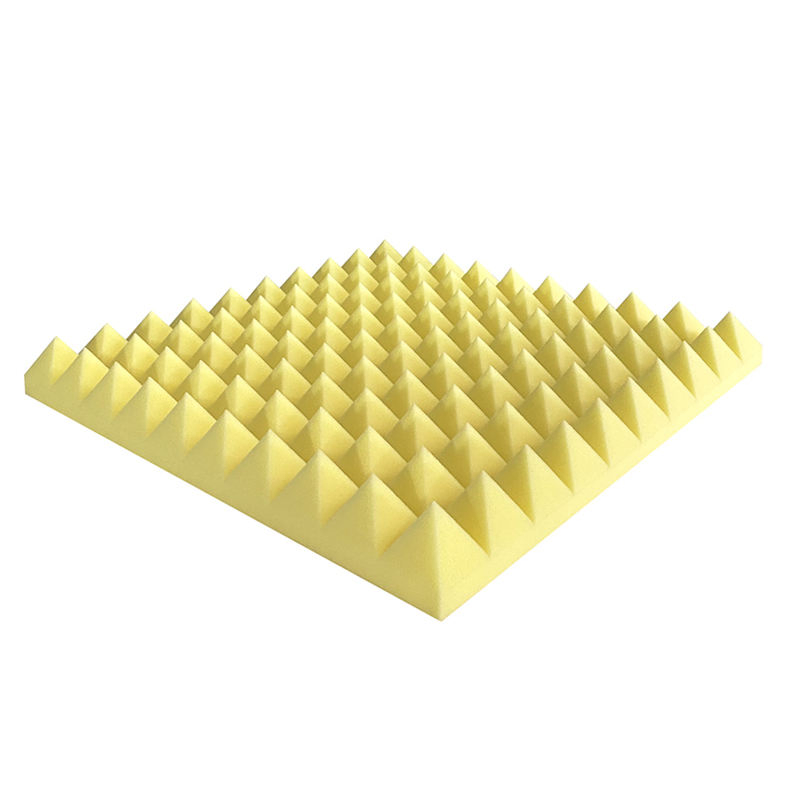 Factory Custom Self Adhesive Pyramid Sound Acoustic Foam Panels Absorber Soundproof Foam Studio Wall Foam