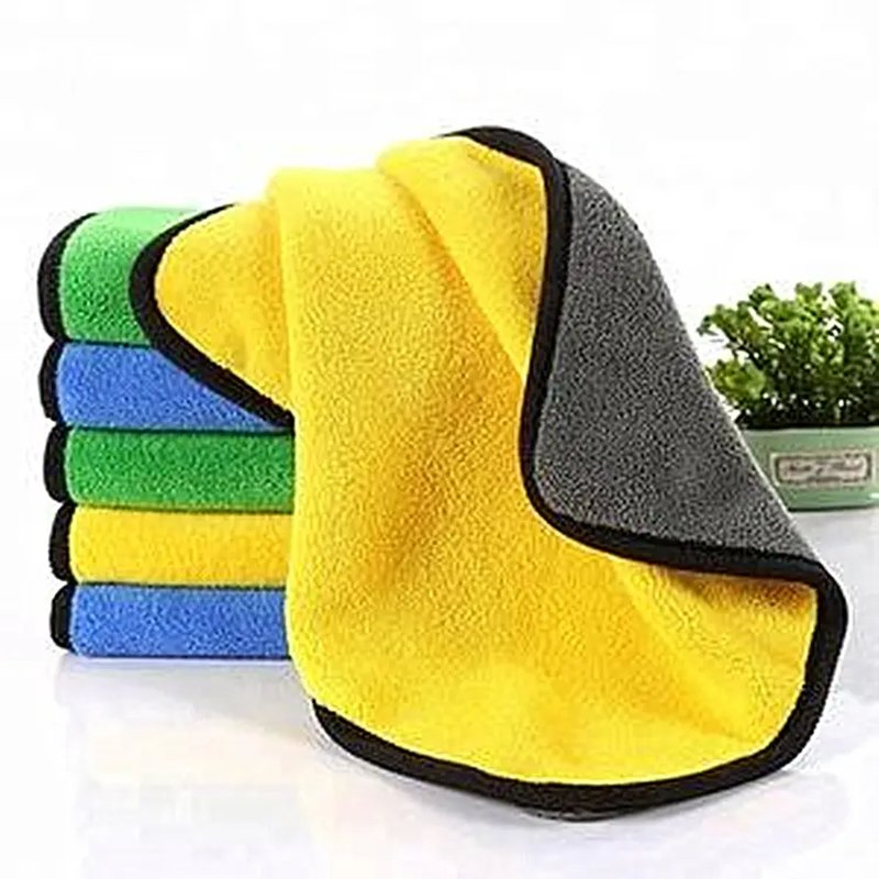 800GSM Microfiber Auto Car Wash Drying Cloth for Car Care Cleaning Cloth