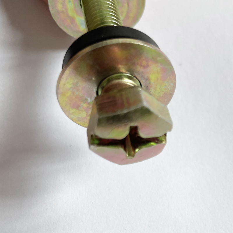 South American Chili Sanitary Ware Accesssories Wc Plumbing Fitting Toilet Hex Head Steel Bolt