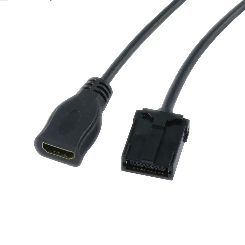 HDMI 1.4 Type E Male to AM Female Car Cable for Video Cable Automotive System