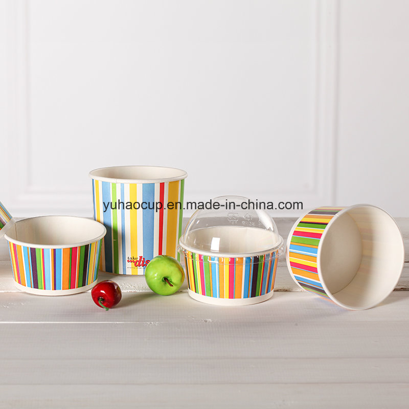 Yogurt and Ice Cream Cup with Lid