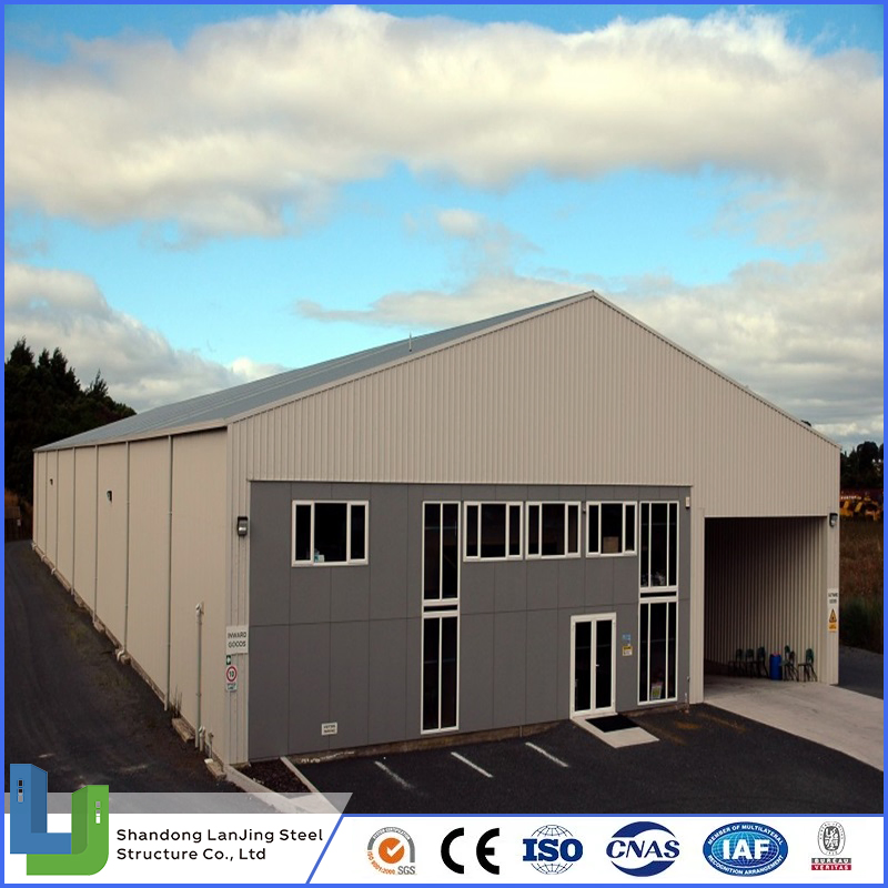Large Portal Frame Prefabricated International Standard Customized Steel Structure Warehouse