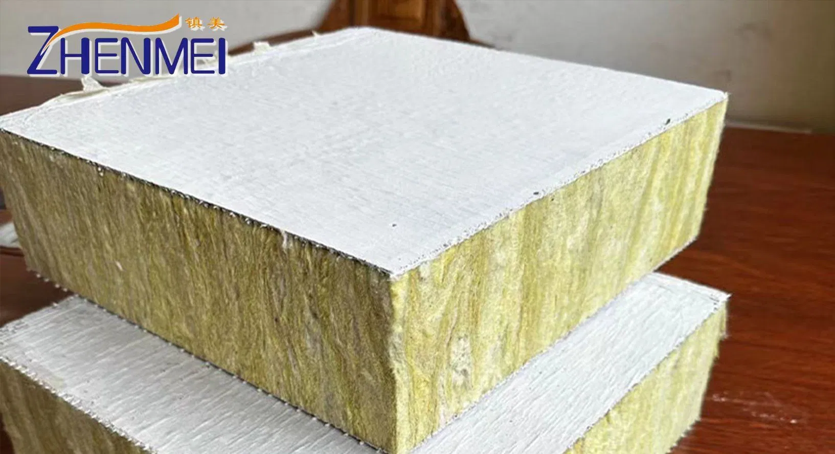80K Composite Rock Wool Board Thermal Insulation