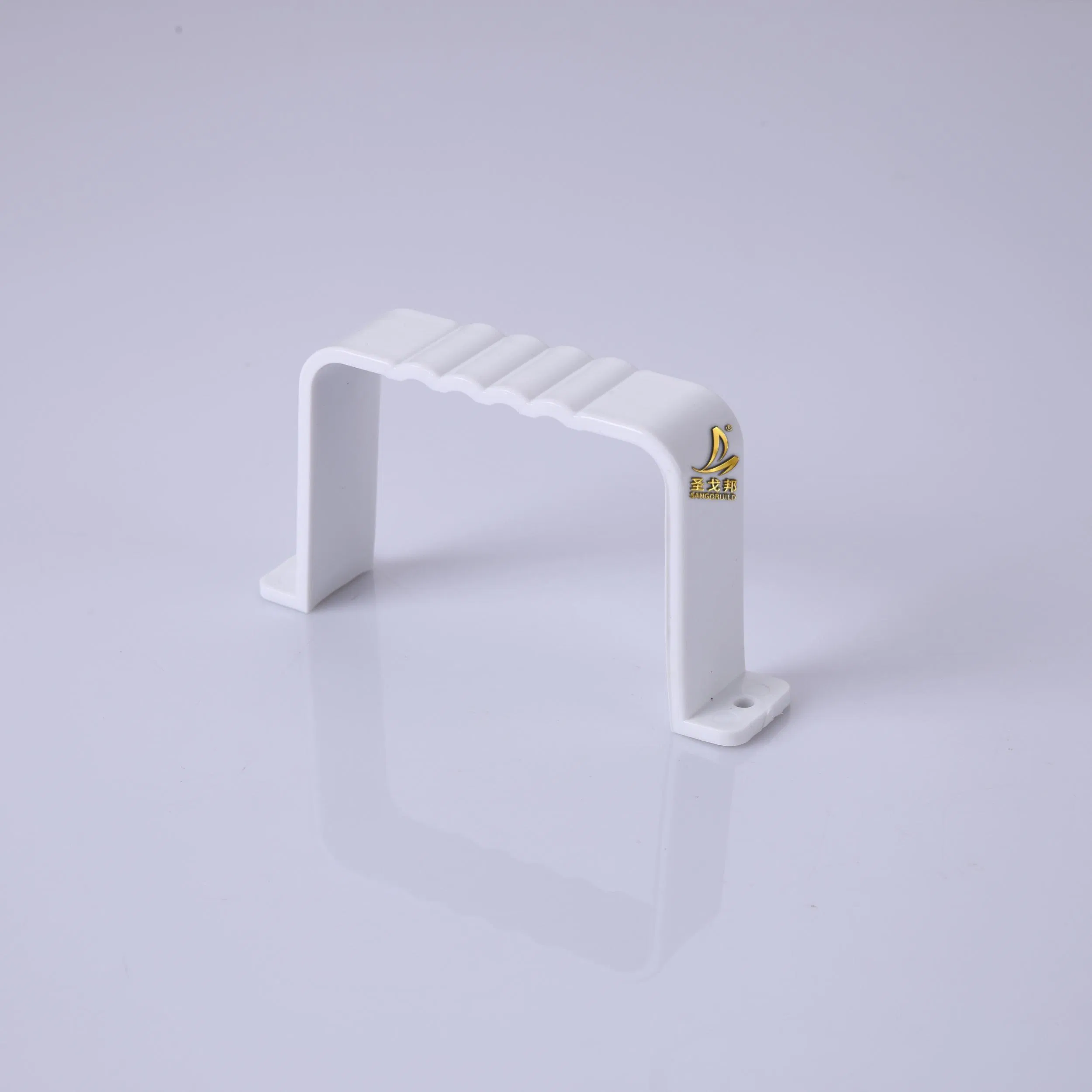 PVC Rain Water Gutter System and Downspout Fitting Factory Wholesale Price Roof Drainage Vinyl Water Collectors